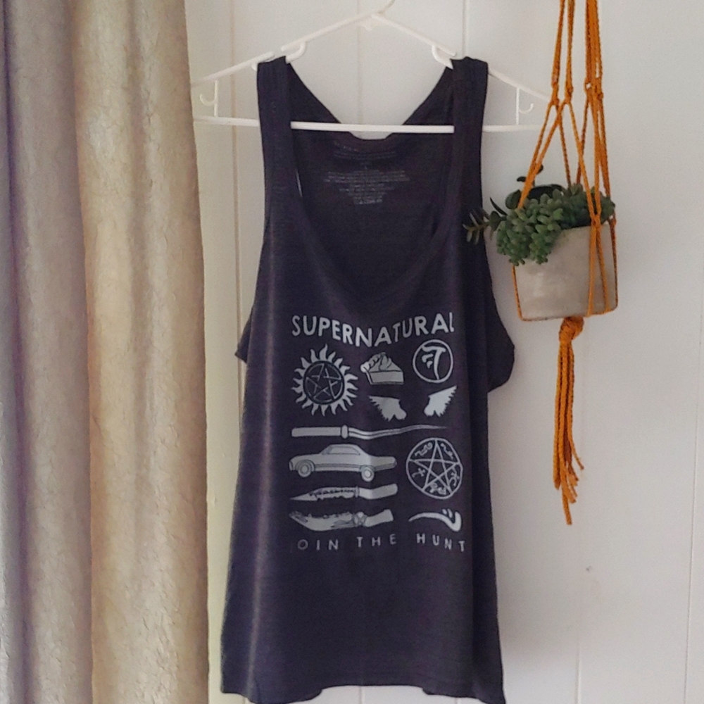 Supernatural Grey Tank Top